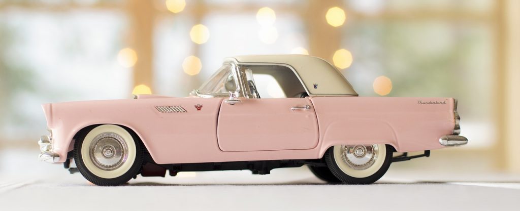 car, pink car, thunderbird-1957037.jpg